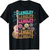 Vintage Langley Name Gifts for Women Men T-Shirt