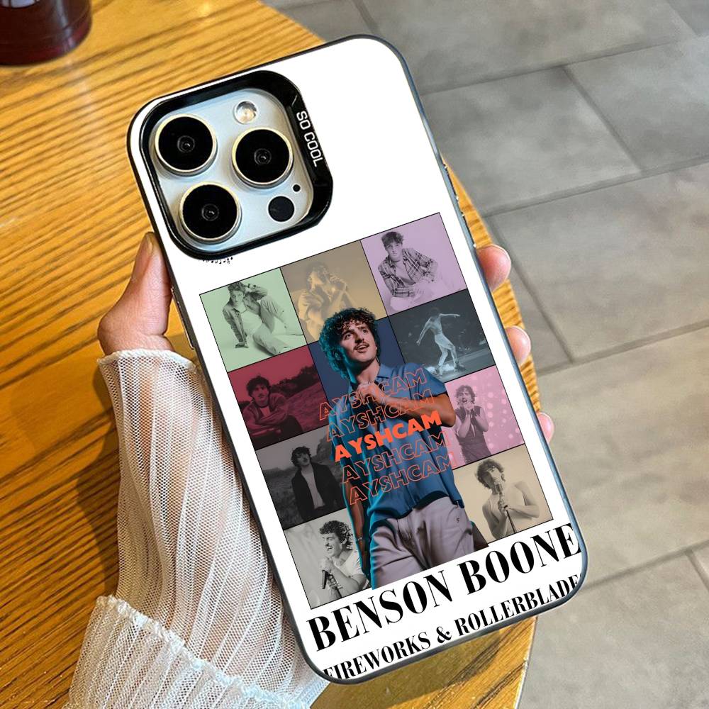 Beautiful Things B-Benson B-Boone-e Phone Case For iPhone 16 17 15 14 12 13 Pro Max Black Color Shockproof Cover