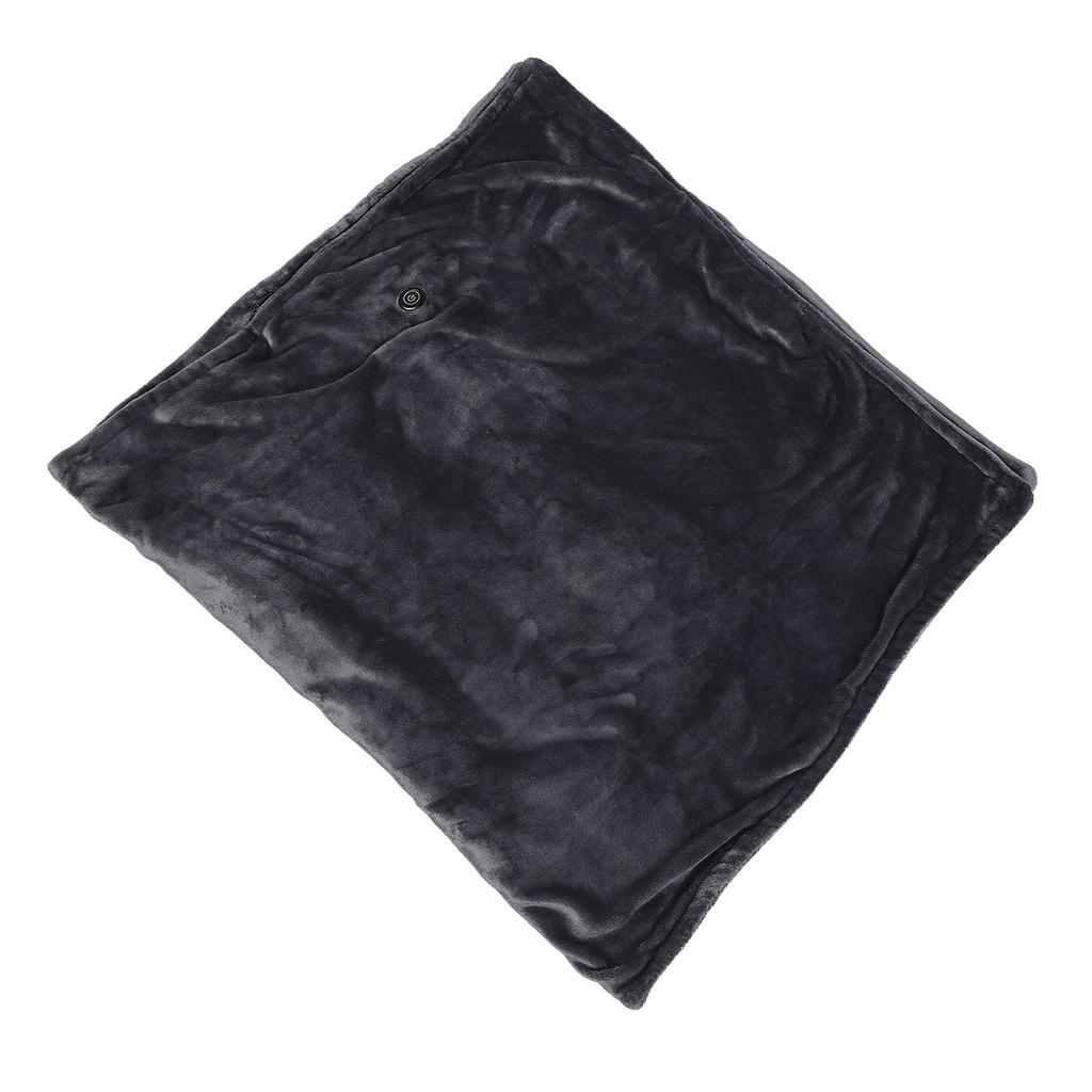 Heated Throw Blanket Wearable 5V Soft Coral Fleece USB Machine Washable 3 Speed Temperature