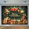 Merry Christmas and Happy New Year Background - Winter Wonderland Theme Multi Functional Decoration for Festivals Etc