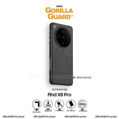 OPPO Find X Series Luggage Stripe Anti-Fingerprint Phone Case