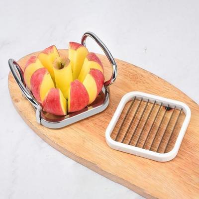 Tagliaverdure e frutta Affettatrice in acciaio inox con lame sostituibili Tagliapatate Pelapatate per patate Cipolle Carote