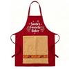 Front Towel Pocket Chef Apron Adjustable Neck Strap Gag Apron New Funny Apron  Grilling
