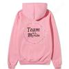 Fashion Team Bride Pullover Hoodies French Woman Bridal Wedding Hoody Outerwears Bachelorette Hen Party EVJF Hooded Sweatshirts