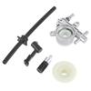 1 Set Chainsaw Oil Pump Filter Pipe Hose Line Worm Kit Fit for Chinese 25CC 2500 Chainsaw Spare Parts Garden Tools