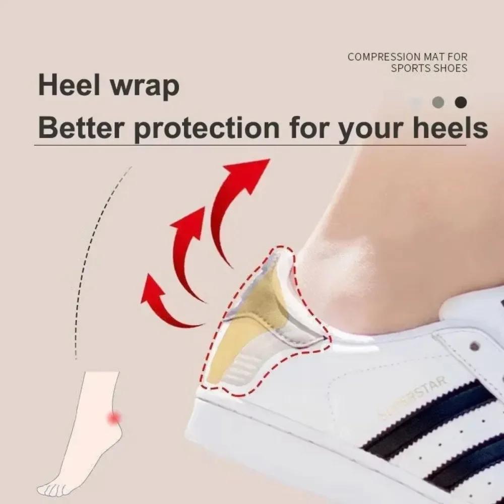 1Pair Shoe Pads Anti Wear Heel Insoles Patch Unisex Cushion Pads Feet Care Protector Adhesive Back Sticker Insert