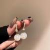 Korean Luxury Mermaid Pearl Earrings: Elegant, High-End, and Versatile Statement Ear Buckles