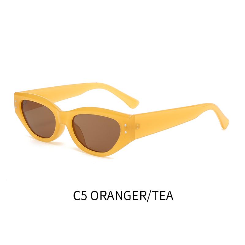

1pc Cat Eye Sunglasses Personalized Decorative Sunglasses Versatile Sunglasses Outdoor Driving Sunscreen Trendy Sunglasses