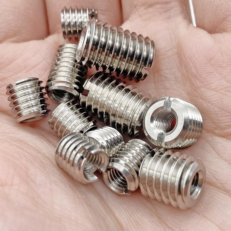 303 Stainless Steel Slotted Conversion Bushing M4-M6 Self-Tapping Thread Protection Nut
