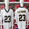 Maglia da Football NFL New Orleans Saints Lattimore 23 Brees 9 Mathieu 32 Misto Cotone Unisex Adulto Abbigliamento Sportivo