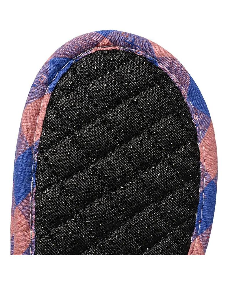 36-45 Home Shoes Slippers Women Cotton Fabric House Slipper Sewing Comfy Flat Shoes Indoor Soft Travel