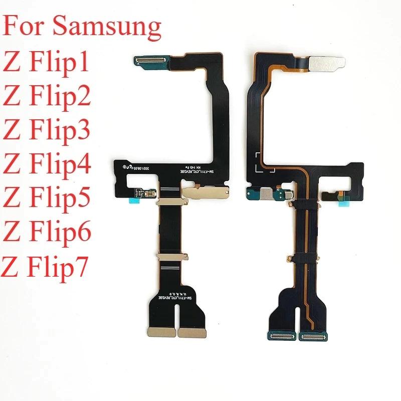 Ori Motherboard Flex Cable For Samsung Z Flip 1 2 3 4 F7000 F7070 F7110 F7210 F7660 LCD Repair Parts