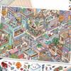 Special Economic Zone 3D City Sticker Kawaii Design DIY Pocket Scene  Festival Decoration