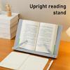 Reading Stands 6 Angles Adjustable Textbook Stand with Paper Clip Folding Cookbook Rack Bookrest for Textbook Tablet