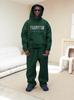 TRAPST Print Trendy Casual Sports Hoodie & Wide Leg Pants Set for Couples - European & American Style