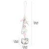 Sanrio Hello Kitty Sweet Phone Chain Backpack Pendant Keychains Iphone Accessories Ins Cartoon Girl Toys Gift For Girlfriend