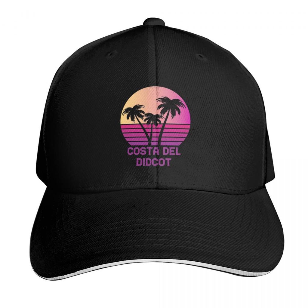 COSTA DEL DIDCOT Funny Oxfordshire Design Baseball Cap Beach Hat Sun Hat Luxury Cap Cosplay Trucker Hats For Unisex Womens