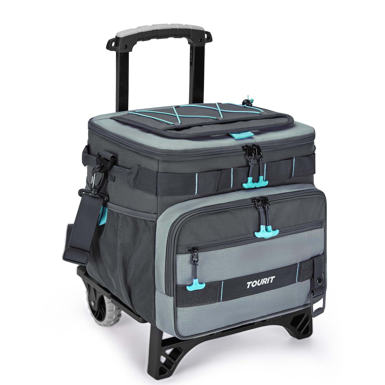 

Холодильник TOURIT со складными роликами для охлаждения, 28 л, коробка, сумка, легкий, для отдыха на природе, путешествия, рыбалка, шопинг, покупки,