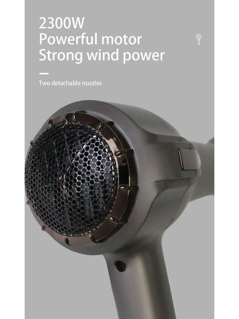 X18 Yüksek Güçlü Profesyonel Saç Kurutma Makinesi - Hızlı Kurutma, Yüksek Hızlı, Mavi Işıklı, Ev ve Kuaför Kullanımı İçin