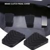 Pedal Pad Brake Filter, 1 Pair Black Car Pedal Covers for Accent 2005-2013 Car Rubber