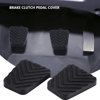   Pedal Pad Brake Filter, 1 Pair Black Car Pedal Covers for Accent 2005-2013 Car Rubber