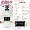 64 PCS Laundry Labels for Jars,Minimalist Laundry Room and Bathroom Label Stickers,Removable Waterproof Labels for Laundry Containers,Home Storage