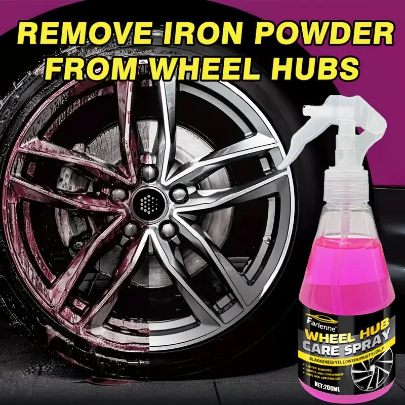 

Multi-purpose wheel and hub iron powder remover|Suitable for all vehicle types|Restores shine and protects wheels from corrosion 200ml