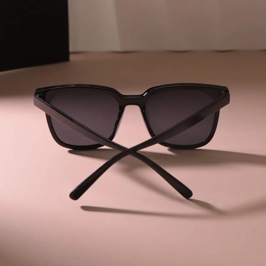 Monture Lunettes de Soleil Rectangulaire Colorée Lunettes Lunettes Dames Hommes Lunettes de Soleil Femmes Miroir Noir Style Designer Style Tendance Cool