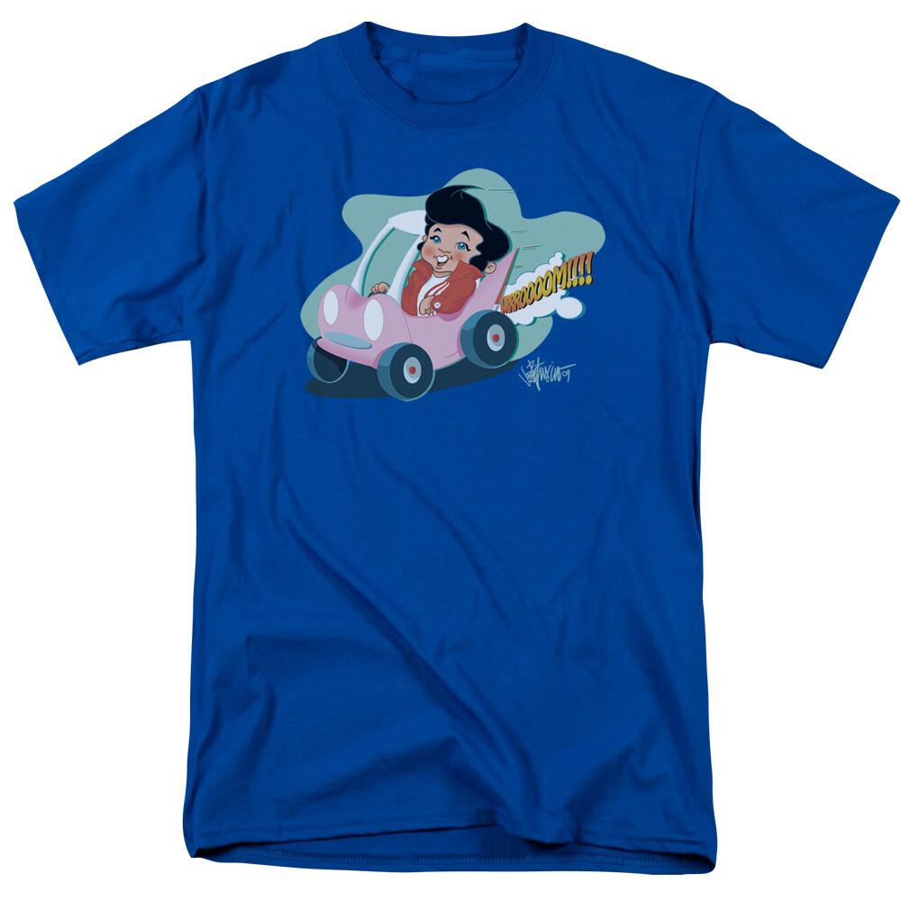 26 Elvis Presley Speedway T Shirt Mens Licensed The King Tee Royal Blue Unisex T-Shirt XXXXL