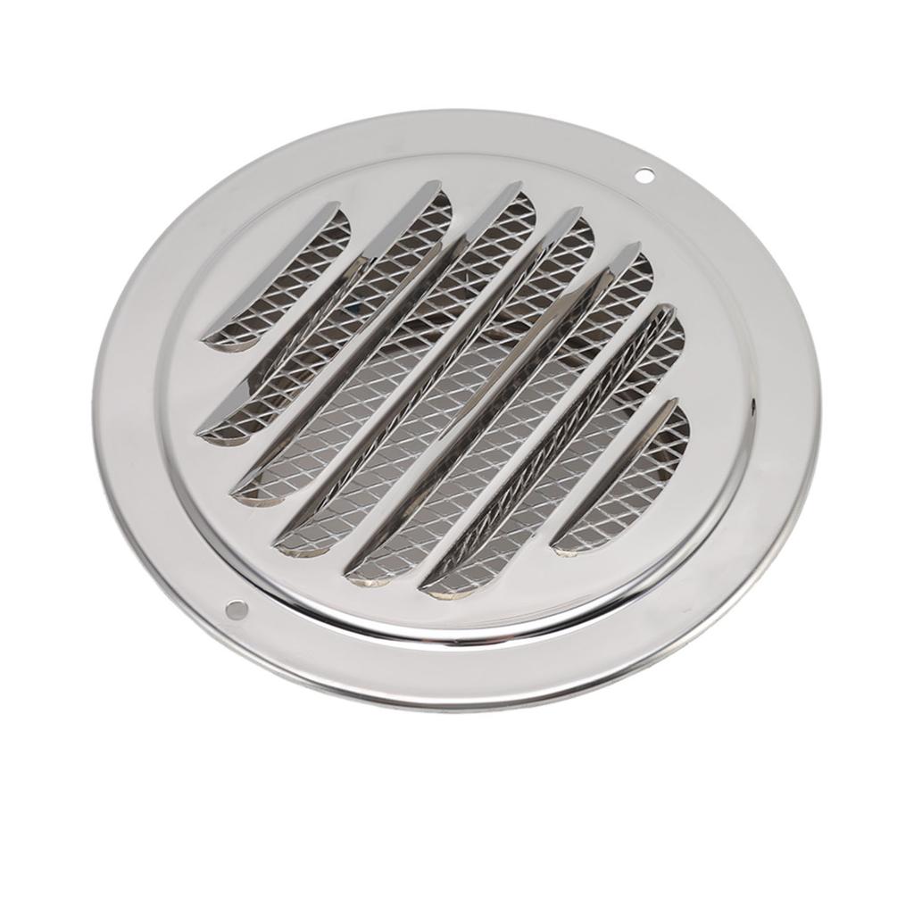 Air Ventilation Cover 304 Stainless Steel Round Exhaust Duct Grill Cap for Kitchen and Bathroom