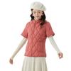 Ladies' Mother's Light and Thin Warm Short-sleeved Cotton Liner Women's Comfortable Home Cotton-padded Clothes and Cotton-padded Clothes 2366
