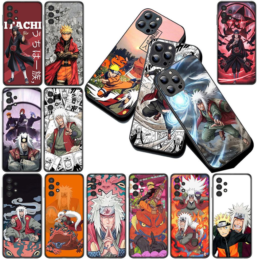 Anime Jiraiya Narutos Uchiha Itachi Phone Cover for Xiaomi Redmi Note 12 11 10 Pro A4 10A 10C 12C Note12 5G 4G Protective Case