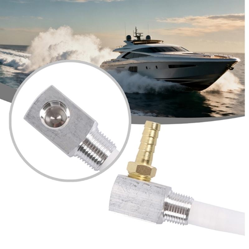 Adjustable Fuel Tank Pickup Tube Hose Pipe With 8mm Check Valves Suitable For E10 E85 Ethanol Marine Applications 7-0948
