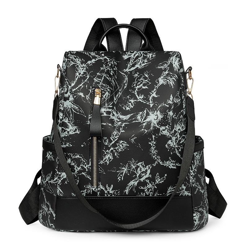 Printed Backpack Women's Large Capacity Backpack
