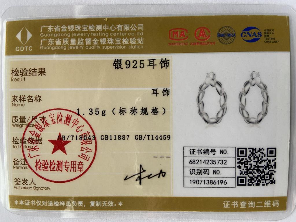 Boucles d'oreilles en argent Sterling 925 pour femmes, bijoux à breloques à la mode