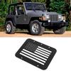 Tailgate Air Vent Outlet Cover Plate National Flag Style Fits for Jeep Wrangler TJ 1997 2006
