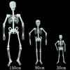 Halloween Hanging Luminous Skeleton Decoration Full Body Noctilucent Ghost Bone Halloween Party Outdoor Garden Crazy Scary Props