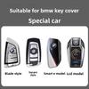 BAGC4 Car Sticker Car Key Case Cover Shell For BMW I7 X7 G07 LCI iX I20 X1 U11 7 Series G70 G09 XM U06 G81 M3 2023 Protector Fob Keych