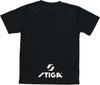 Stiga Logo Black M T-shirt JP-I 1805-0601-05
