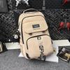 Schoolbag Junior high school college students class schoolbag Korean version leisure large capacity Harajuku school commute storage backpack