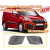 New Pair Fog Headlight Cover Set Grill For Peugeot Partenr For Citroen Berlingo 2015-2018 Front Bumper Grille Kit 1613564580