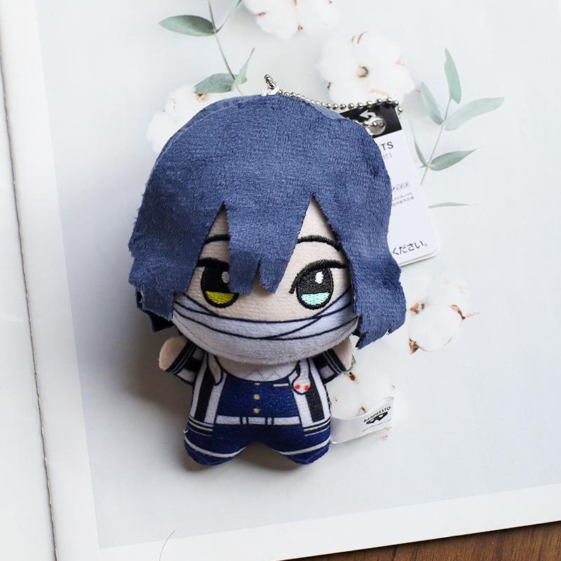 Non-Toxic New 10Cm Anime Demon Slayer Tomioka Giyu Kamado Tanjirou Kamado Nezuko Agatsuma Zenitsu Shinazugawa Genya Plush Toy Doll Gift