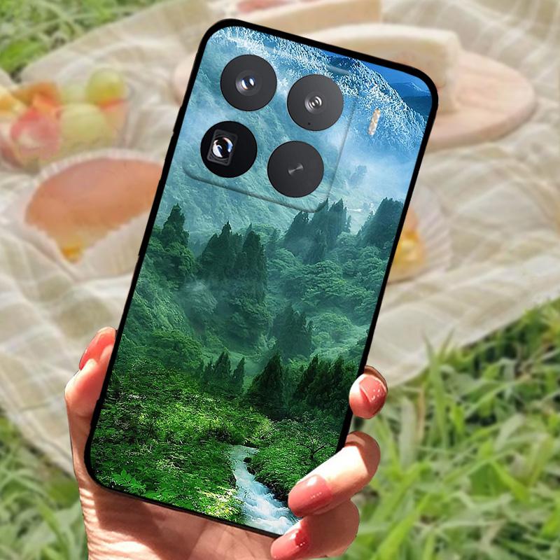 Hülle Für Xiaomi 15 Pro Silikon TPU Handy Stoßfest Weicher Bumper Schutzhülle Für Xiaomi Mi 15 Pro Coque 2410DPN6CC Schutzhüllen