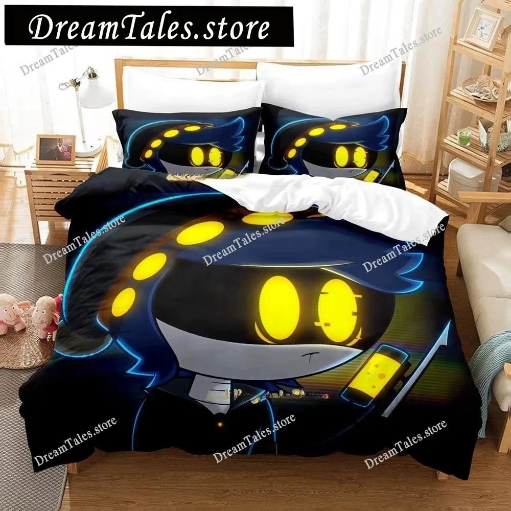 Fashion 3D Printing Anime Murder Drones Bedding Set Cartoon Set Adult Boys Bedroom Duvet Cover Sets Home Textiles Luxury Gift029
