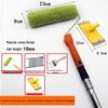 Adjustable Stainless Steel Telescopic Handle Waterproof Paint Roller Brush