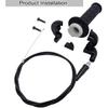 7/8" Throttle Accelerator Handle Grips: Compatible With 50Cc, 80Cc, 90Cc, 110Cc 125Cc 140Cc 150Cc 200Cc Dirt Bike, Mini Bike Throttle Assembly