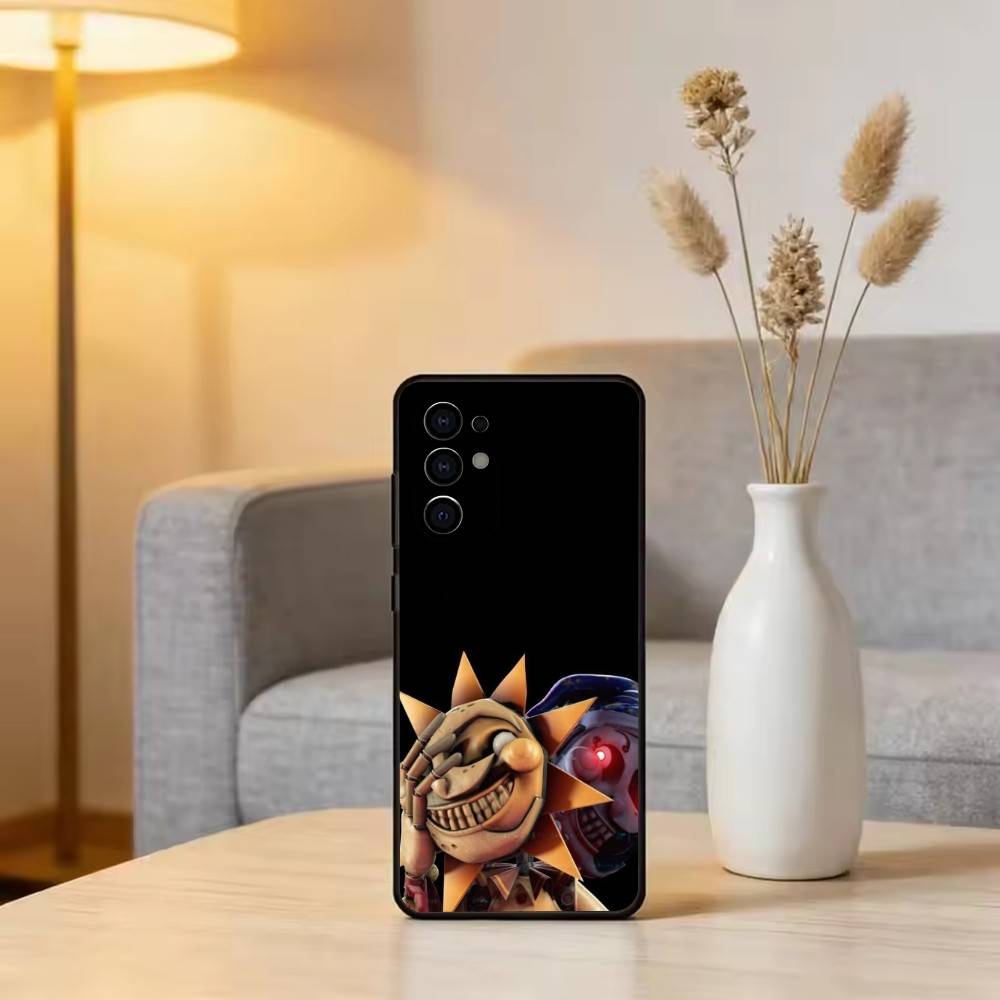 

Fnaf G-Game S-Sundrop & M-Moondrop Phone Case For Samsung S25,S24,S21,S22,S23,S30,Ultra,S20,Plus,Fe,Lite,Note,10,Black Cover Samsung S24Plus
