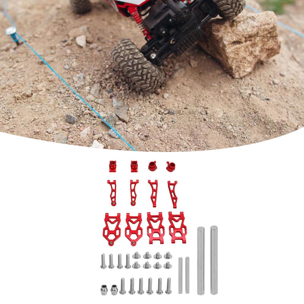RC Upper Lower Suspension Arms Aluminum Alloy Swing Arm Kit for SCY16101PRO 16102 1Celsius16 Remote Control Car