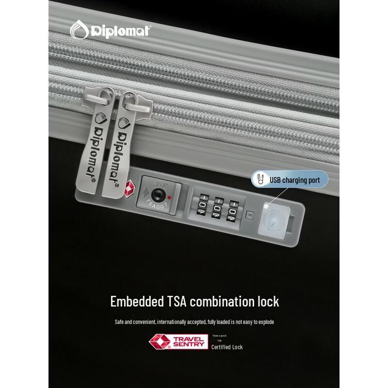 Diplomat Expandable Hardside Spinner Luggage
