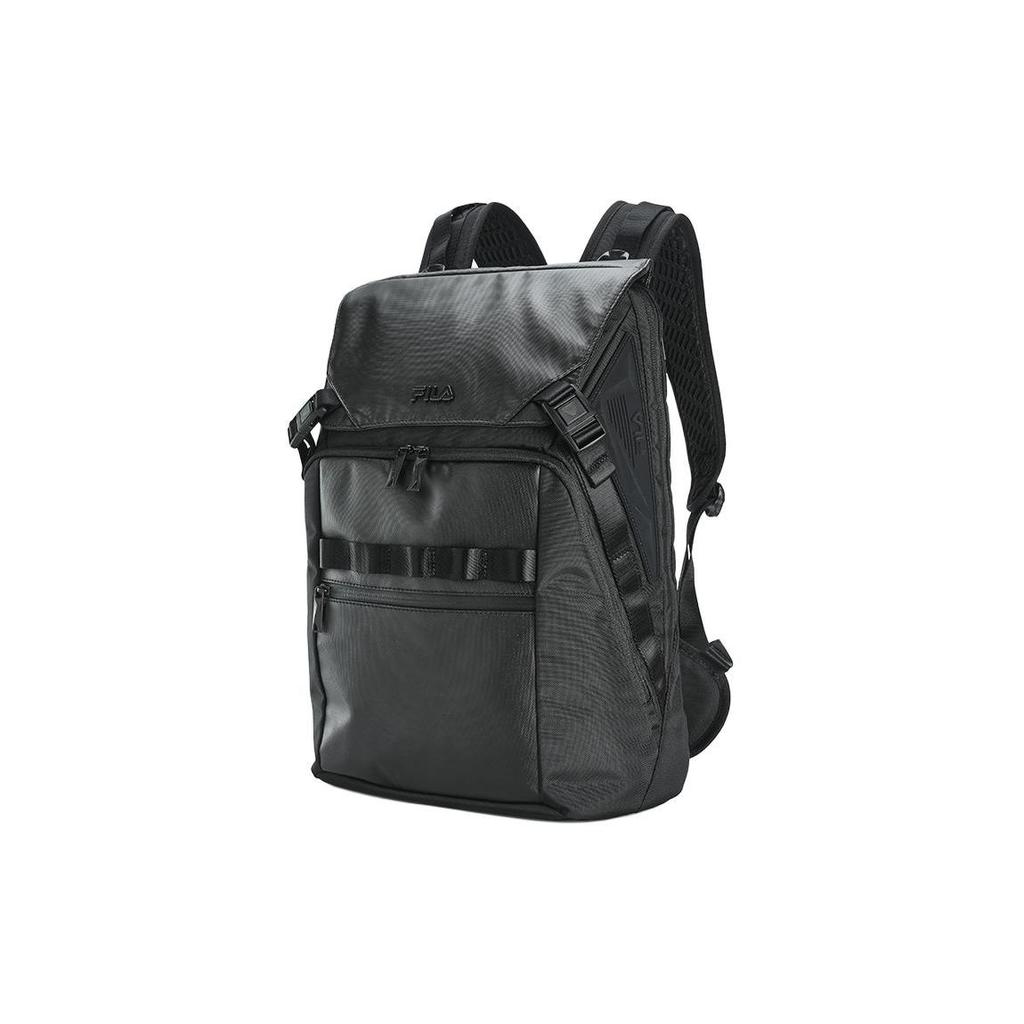 FILA Fitness Sports Flap Casual Fabric Mini Backpack Men backpack Deep-Black A13M421110FBK
